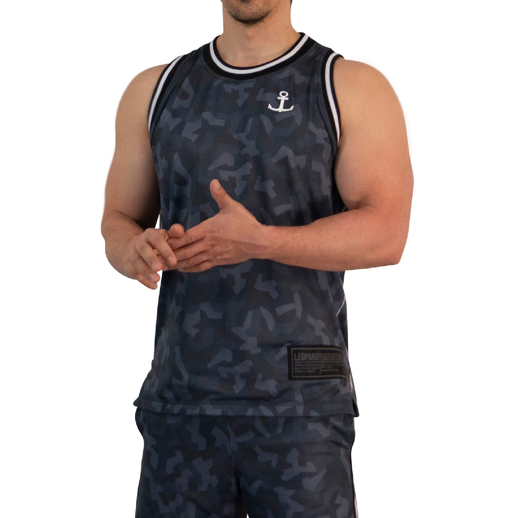 Mesh Jersey Mamba State Ghost Anchor Logo