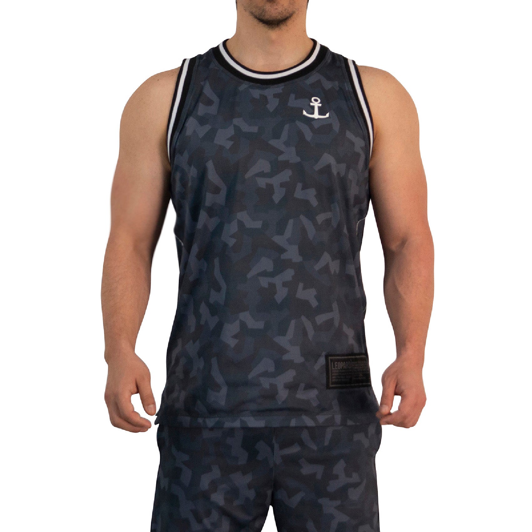 Mesh Jersey Mamba State Ghost Anchor Logo