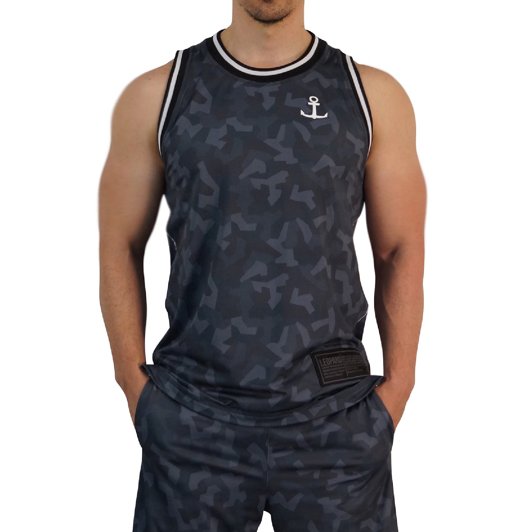 Mesh Jersey Mamba State Ghost Anchor Logo