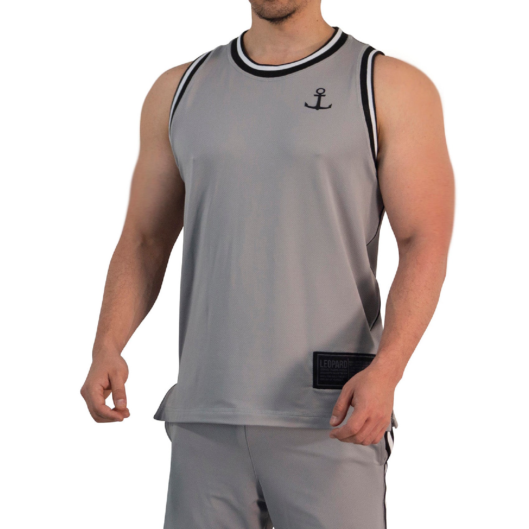 Mesh Jersey Mamba State Gray Anchor Logo