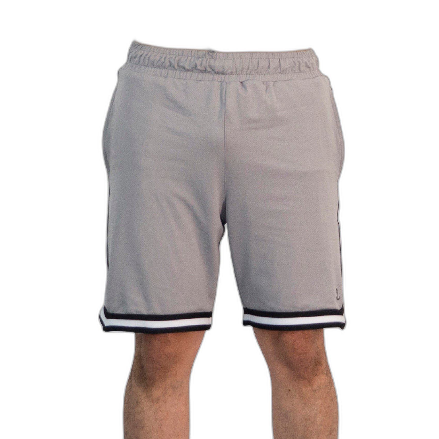 Mesh Short Mamba State Gray Anchor Logo