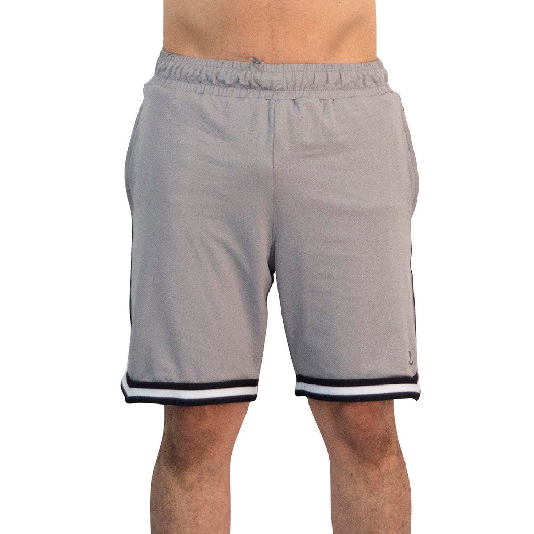 Mesh Short Mamba State Gray Anchor Logo