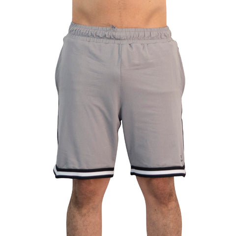 Mesh Short Mamba State Gray Anchor Logo