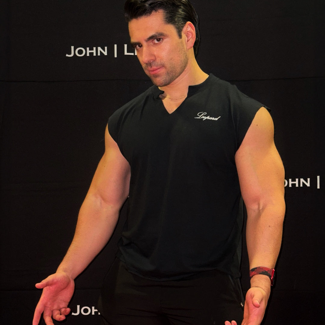 Playera Sleeveless Boxy | Signature Series Black