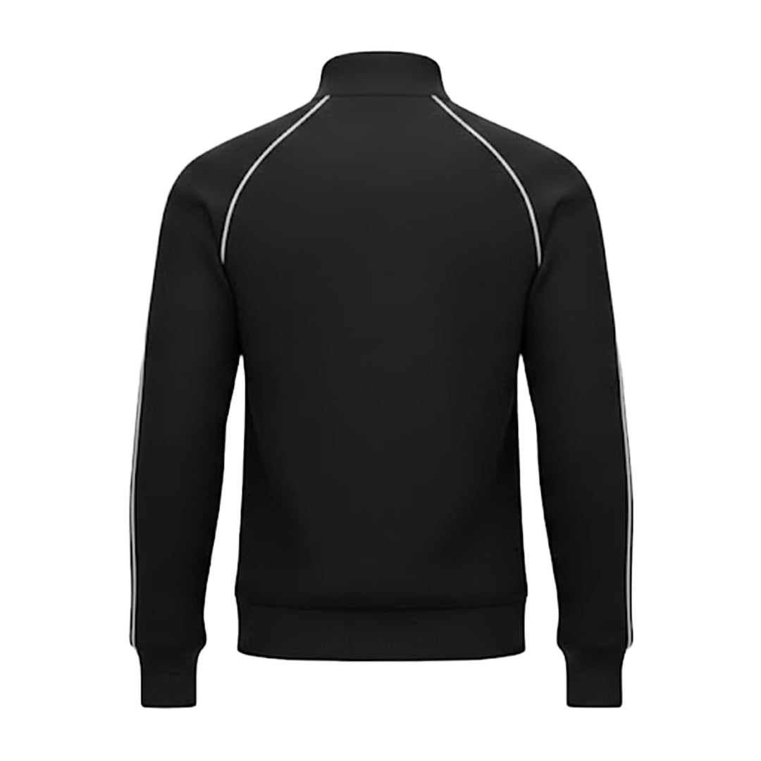 Heritage Tracksuit Black Details White