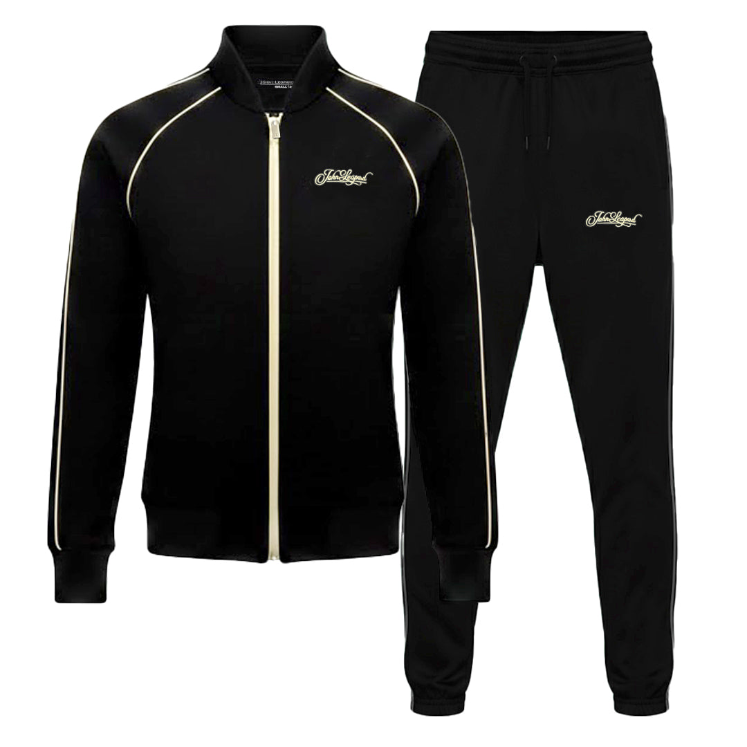 Heritage Tracksuit Black Details Tan
