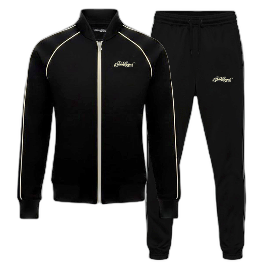 Heritage Tracksuit Black Details Tan
