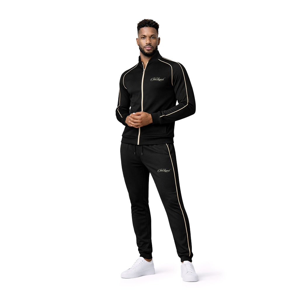 Heritage Tracksuit Black Details Tan
