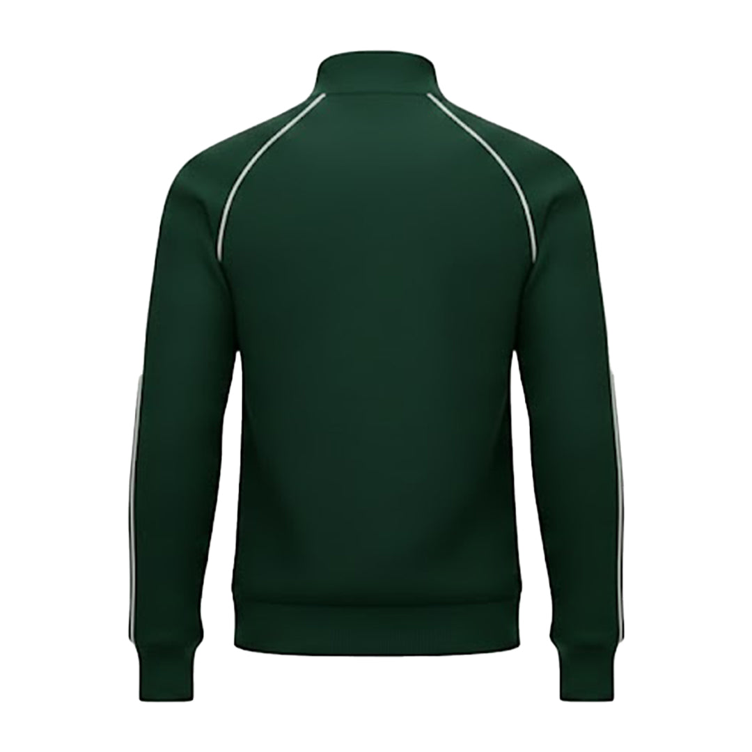 Heritage Tracksuit Green Details White