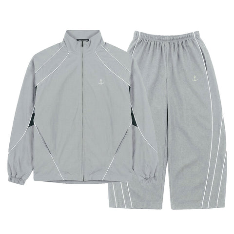 Ascend Oversized Tracksuit Gray