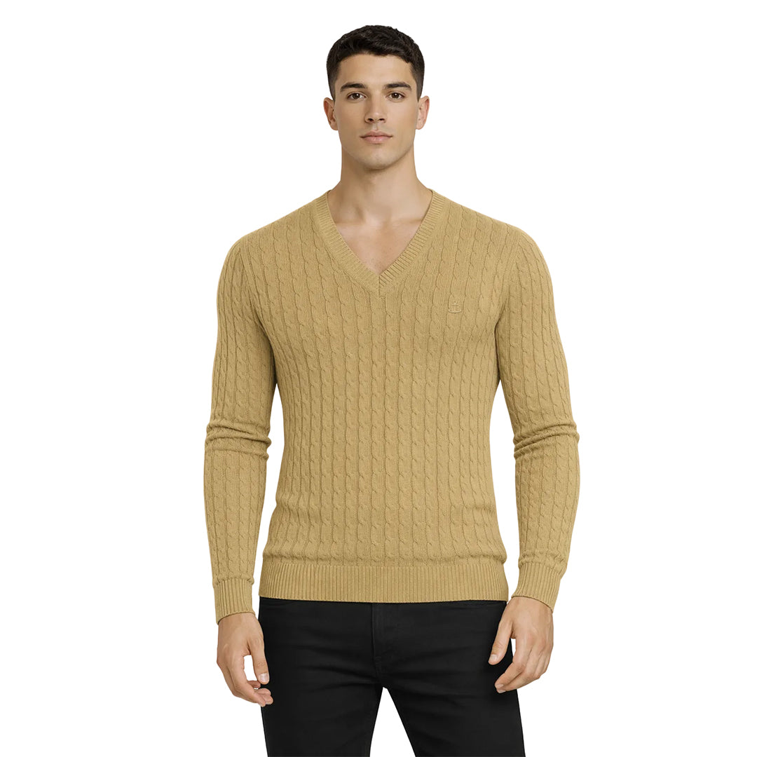Roll Neck Sweater Light Gray