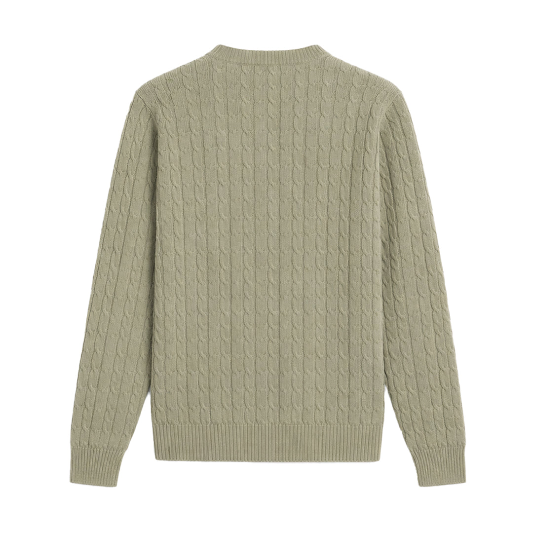 Roll Neck Sweater Light Gray