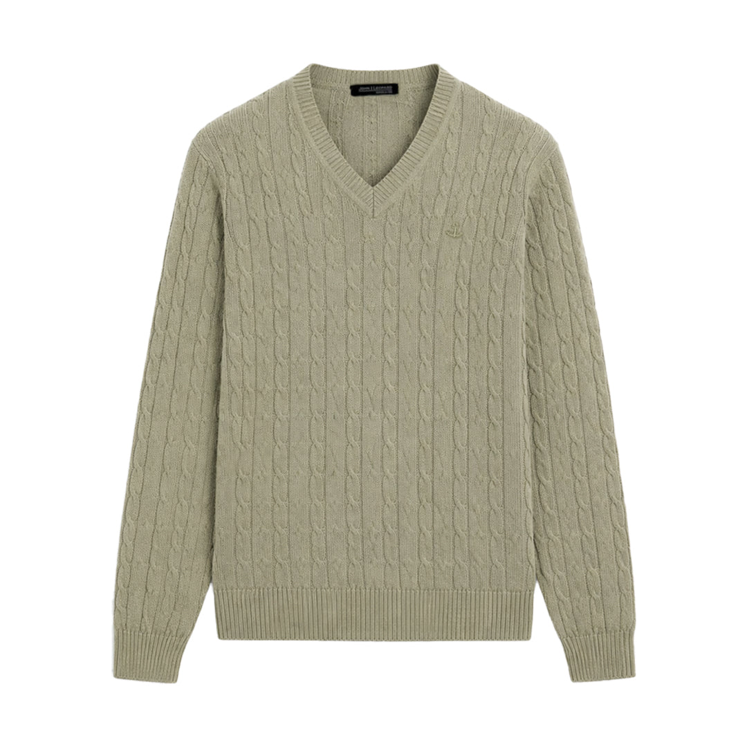 Bambu knitted Sweater Maison V Vintage Khaki