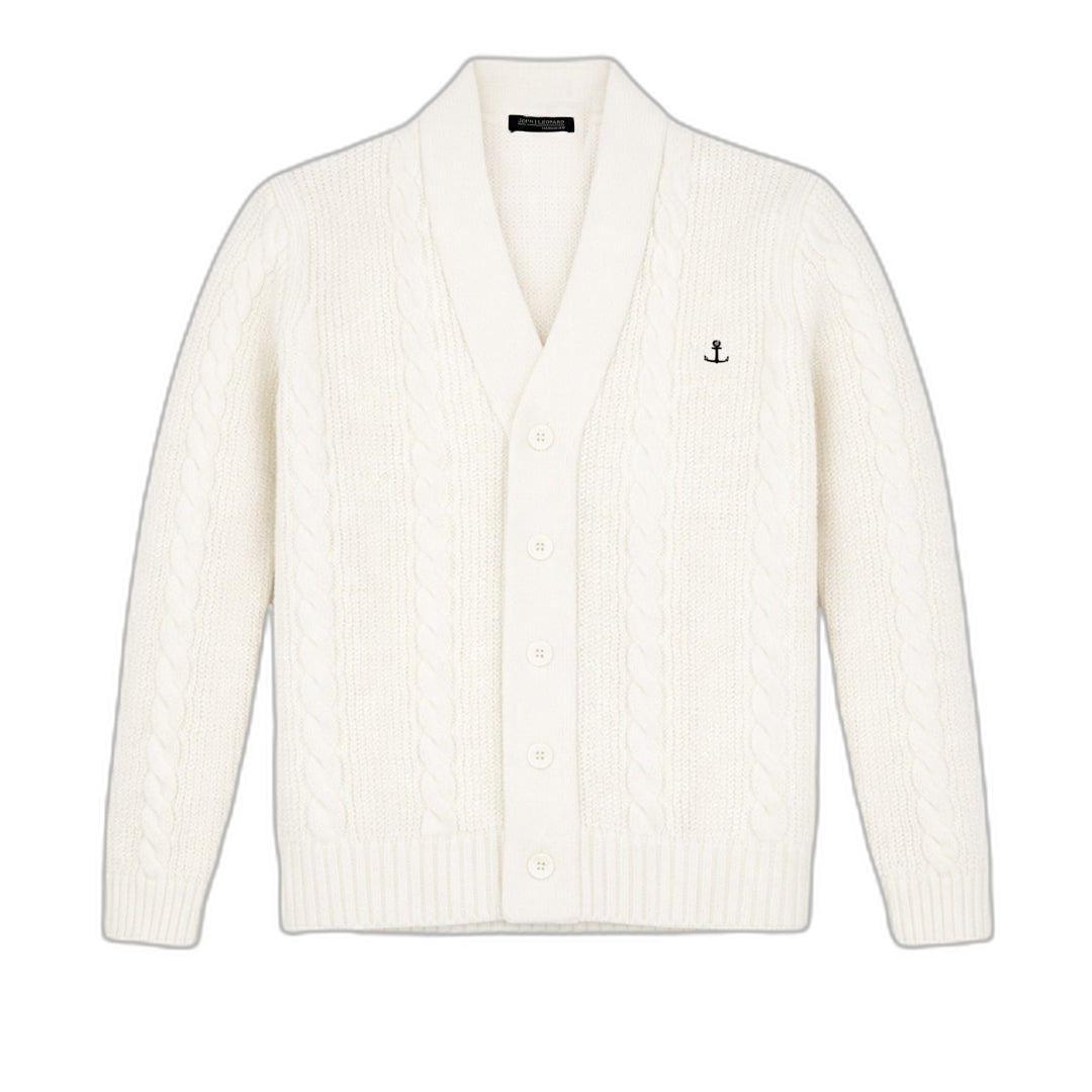 Oldman Sweater Cardigan Knitwear Off White