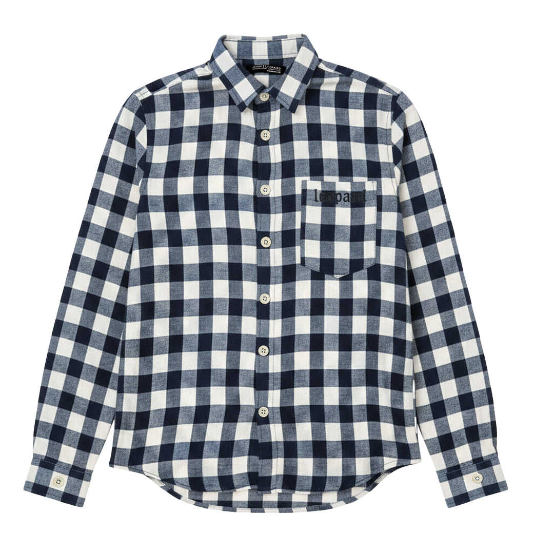 Oversized Flannel Shirt Checkers