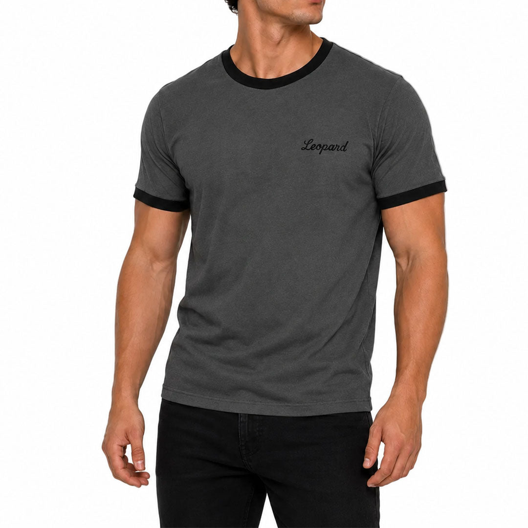 Playera Work Dept. Regular Ringer Oxford