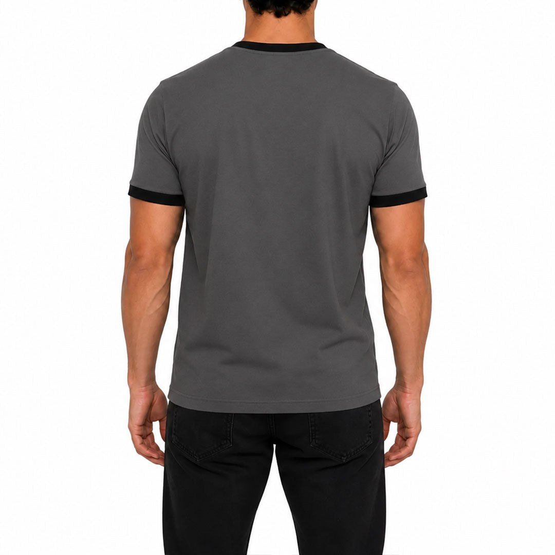 Playera Work Dept. Regular Ringer Oxford