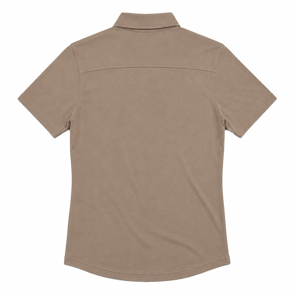 Santos Polo Manga Corta Walnut