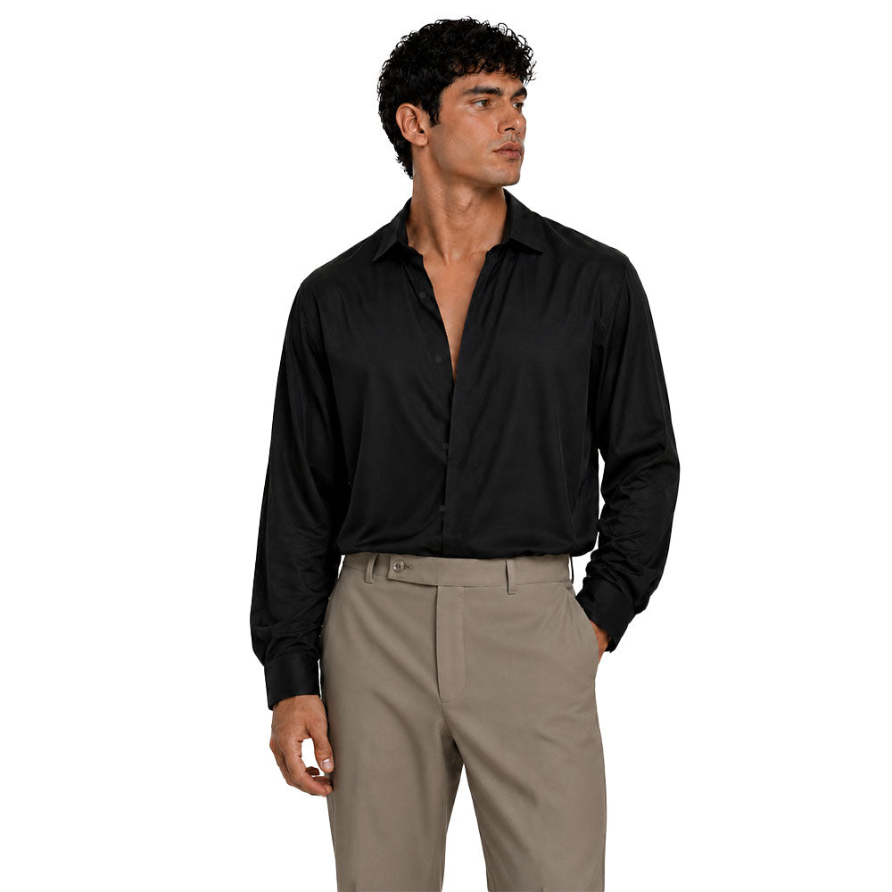 Camisa Hidden Loop Shirt Black