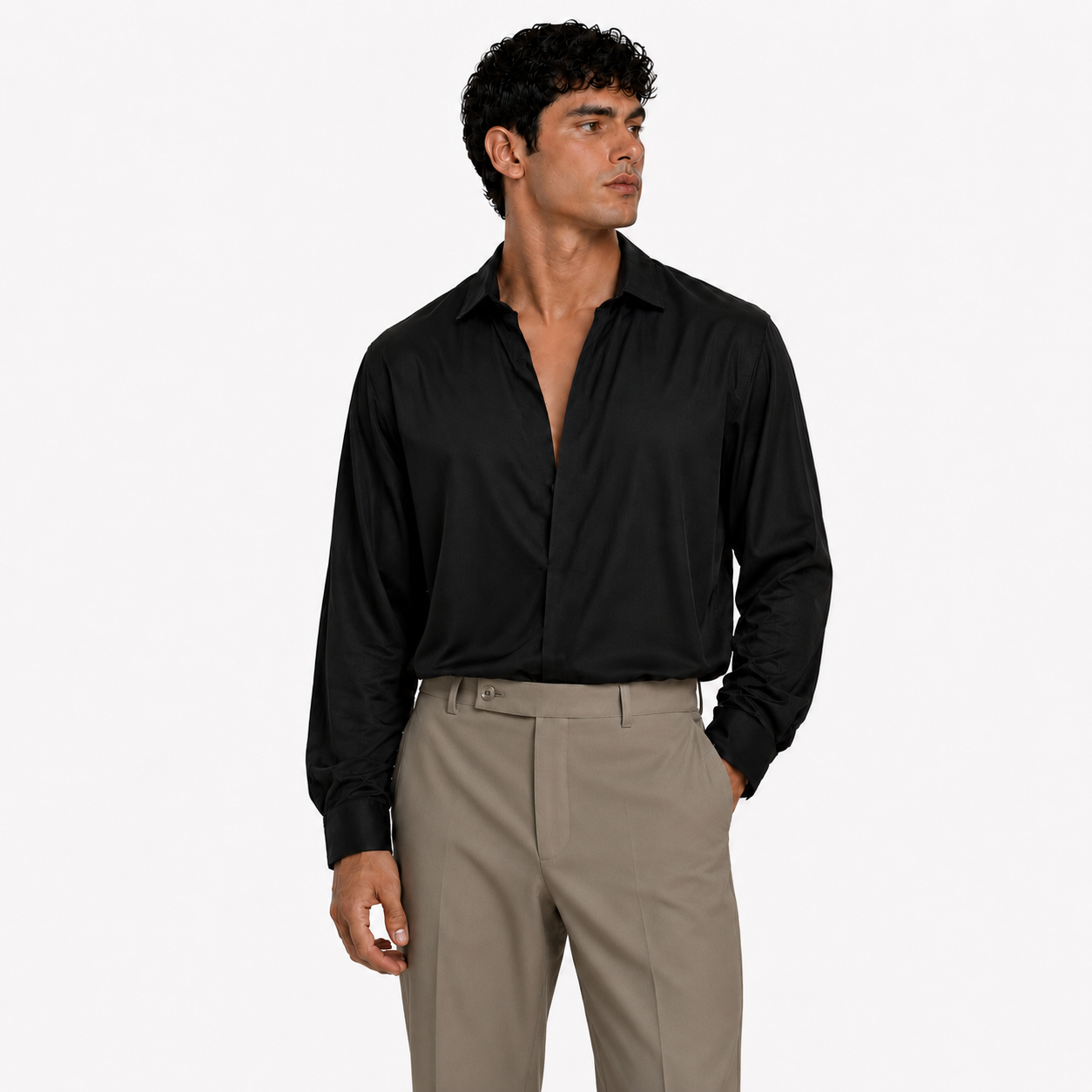 Hidden Loop Shirt Black
