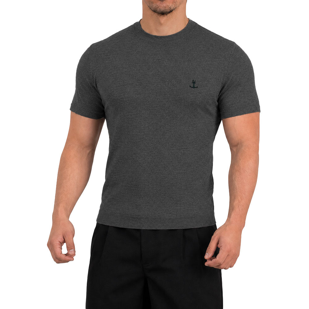 Riviera Knitted Shirt Oxford