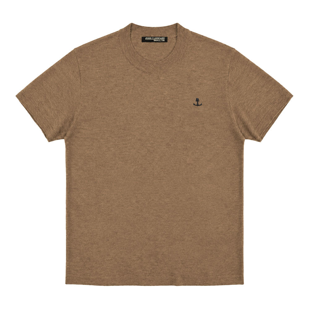 Riviera Knitted Shirt Light Copper