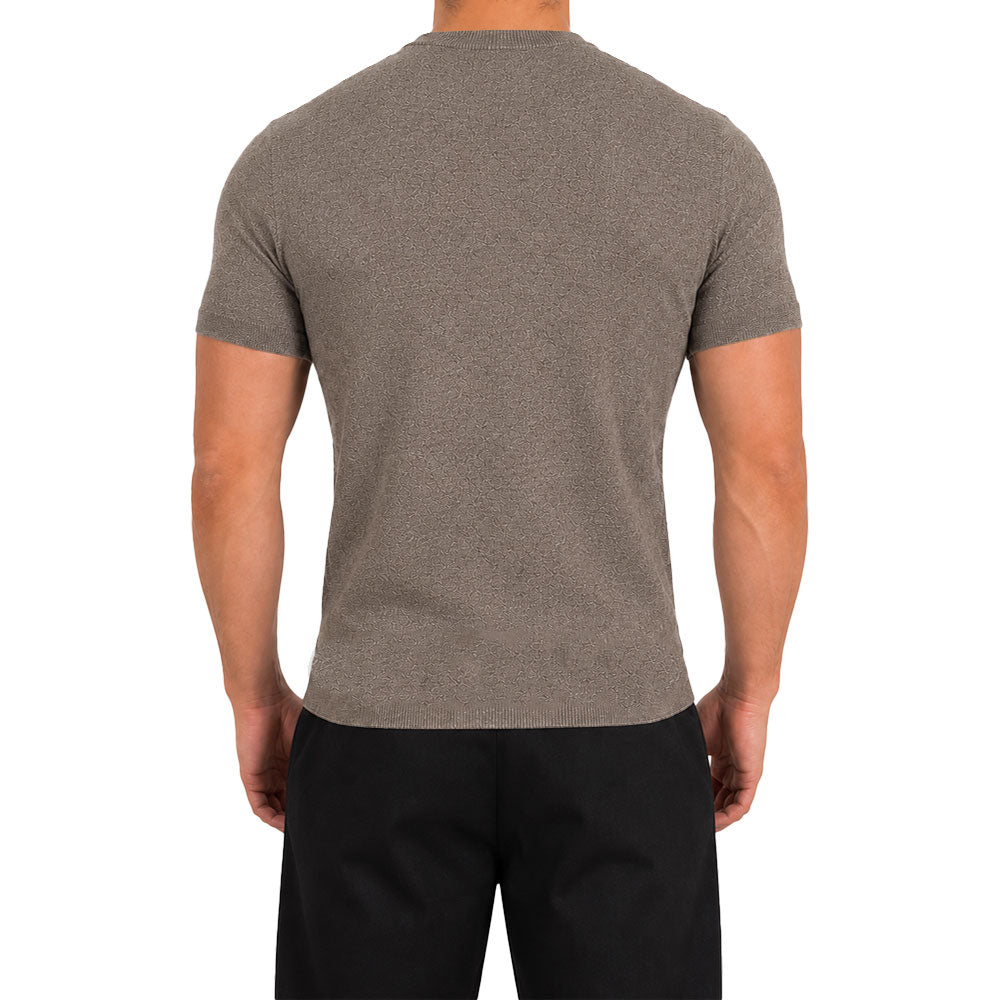 Riviera Knitted Shirt Light Brown