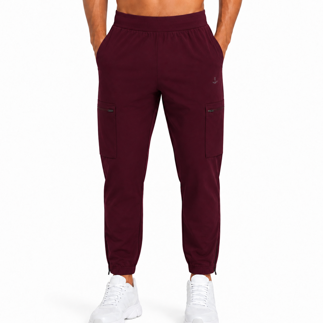Motion Series Cargo Jogger Burgundy