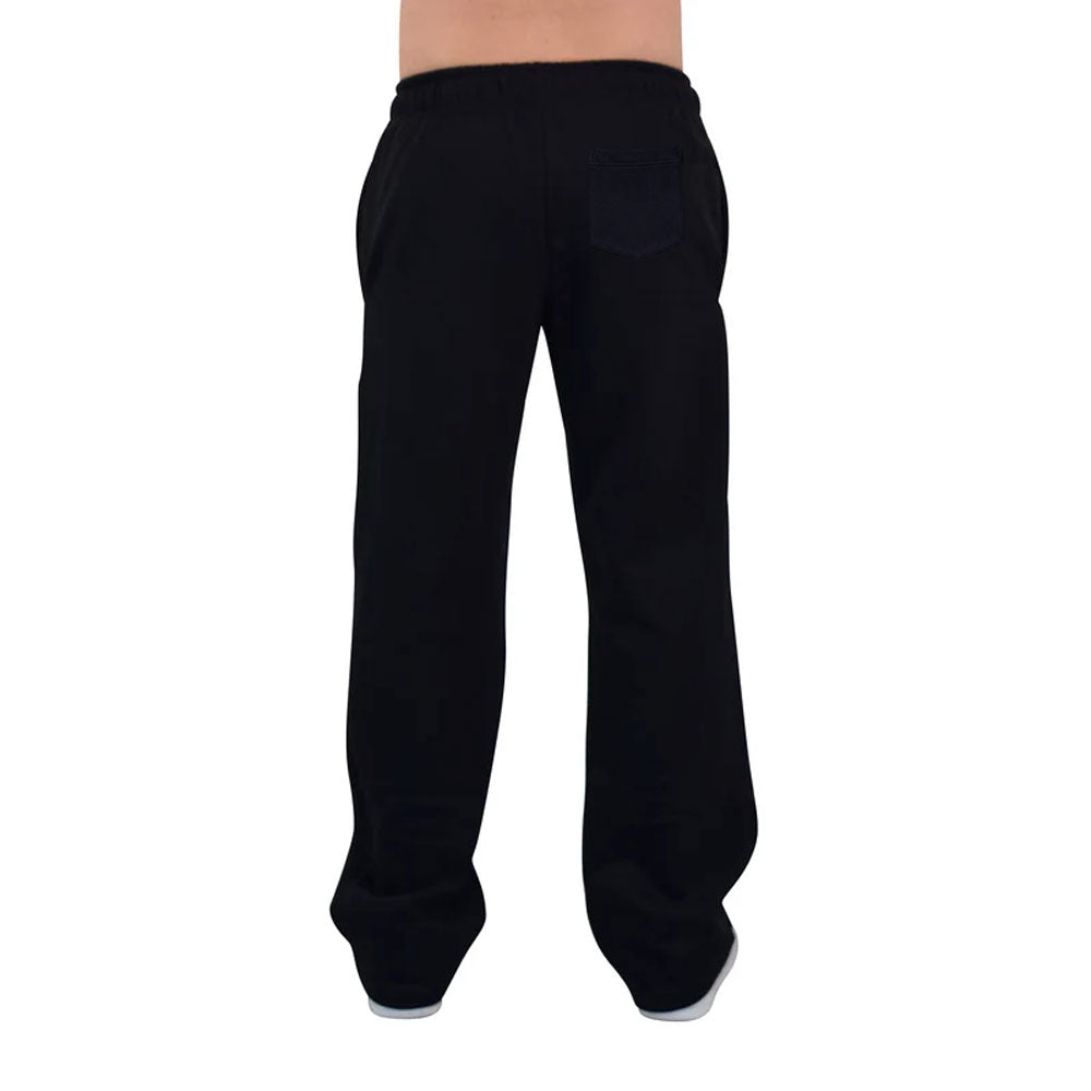 High Performance Fleece Jogger Straight Black