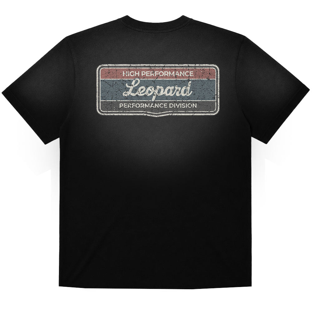 Playera Oversized High Performance Sunfade 240gr Black