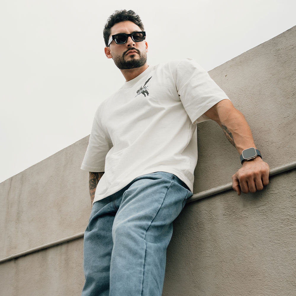 Tshirt Mythic Stallion Off White