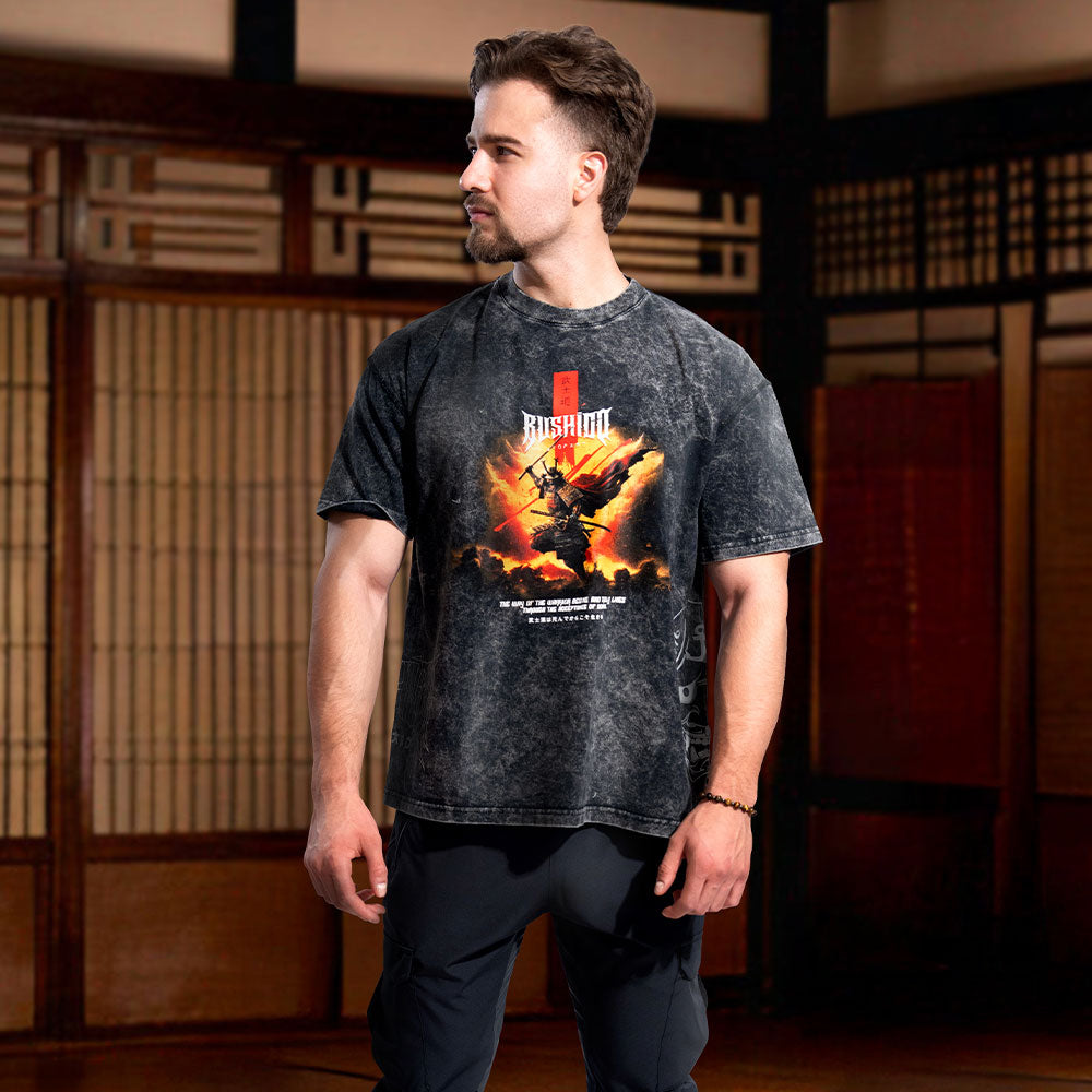 Playera Boxy | Oversized Fit Bushido Way Of The Warrior
