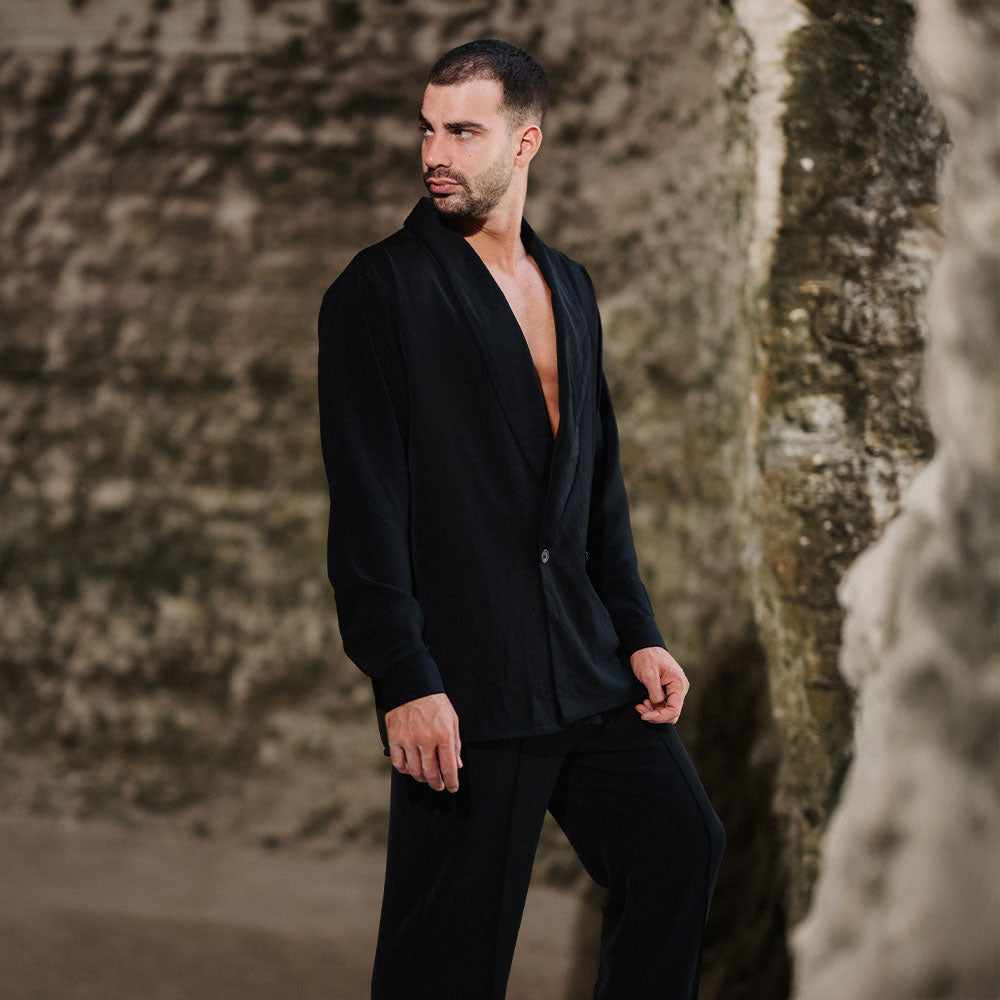 Midnight Flow Shirt Black