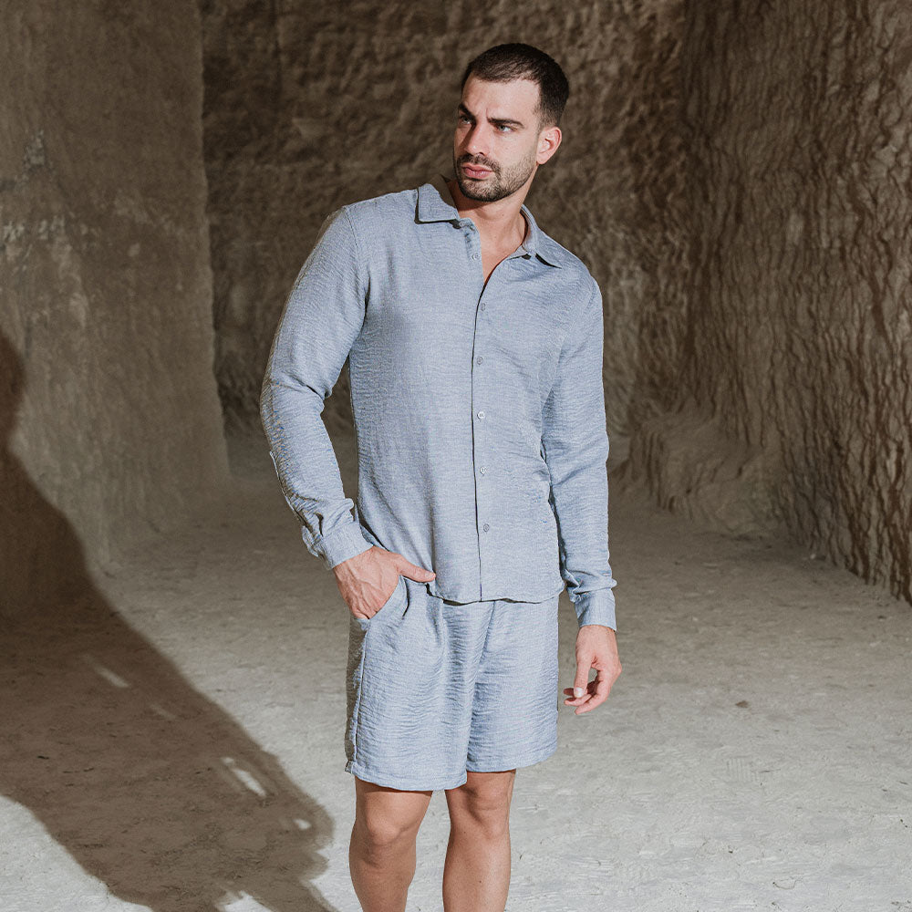 Mythos Shirt Stone Gray