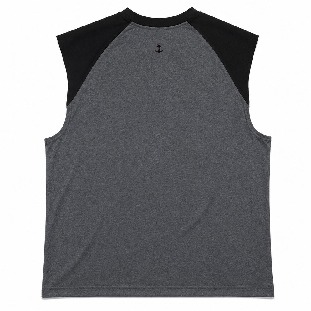 Garage High Performance Cut Off Sleeveless Oxford