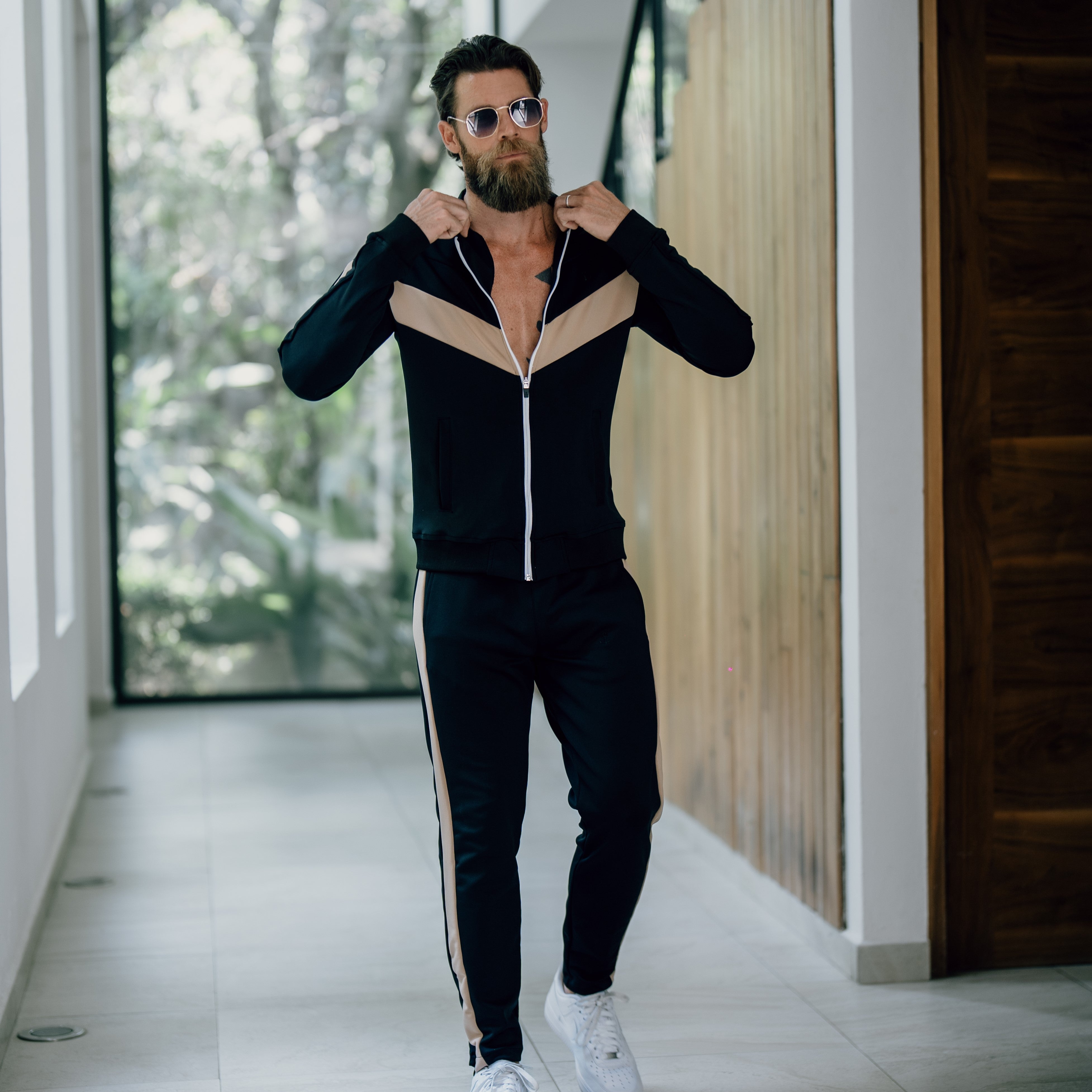 Montecarlo Tracksuit Black Sand