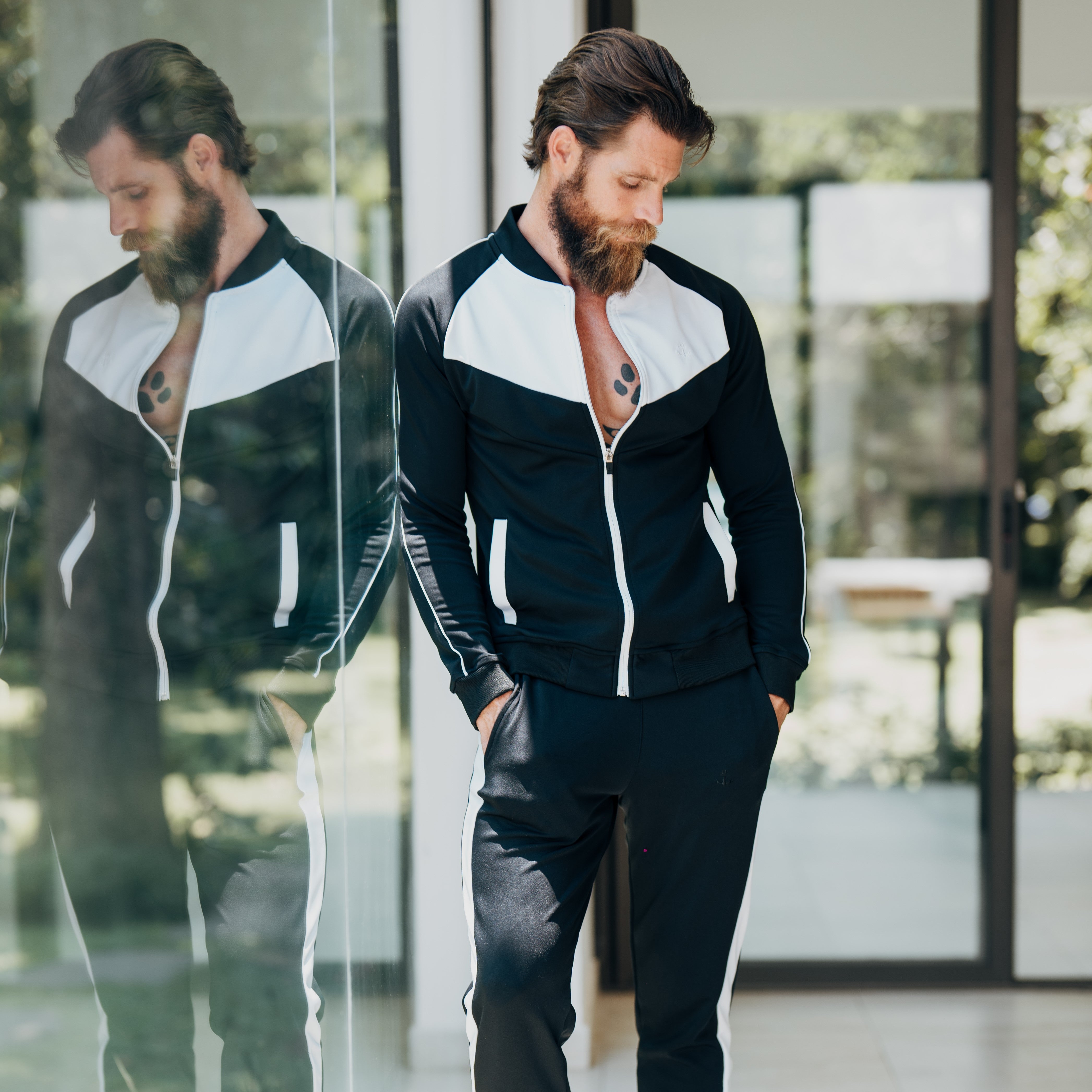 Montecarlo Tracksuit Black & White