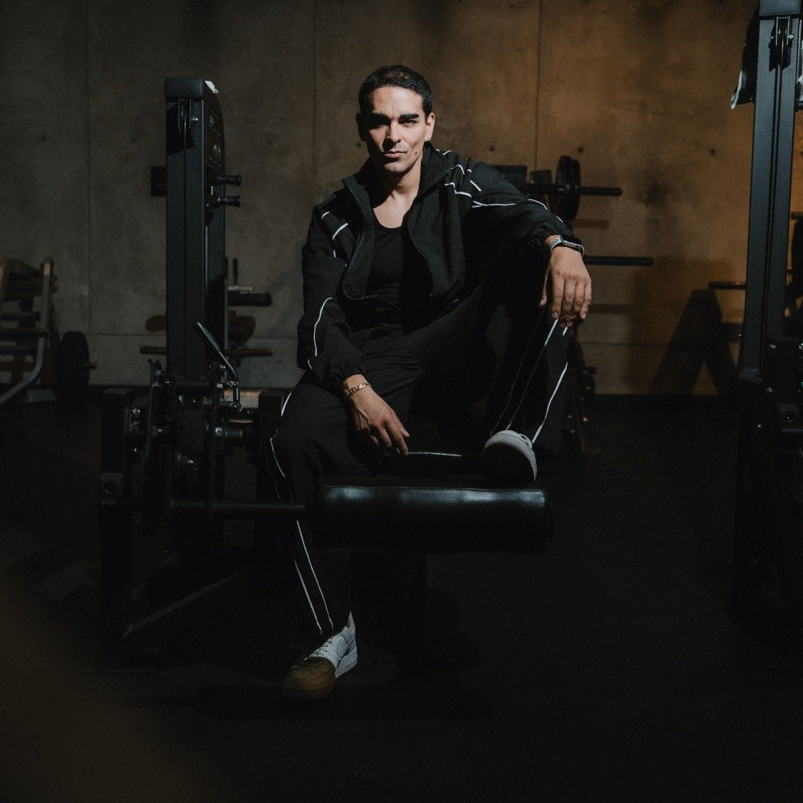 Ascend Oversized Tracksuit Black