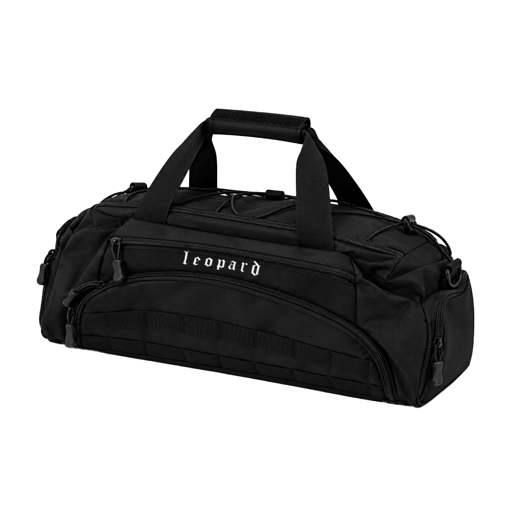 Leopard Training Gym Duffle Black