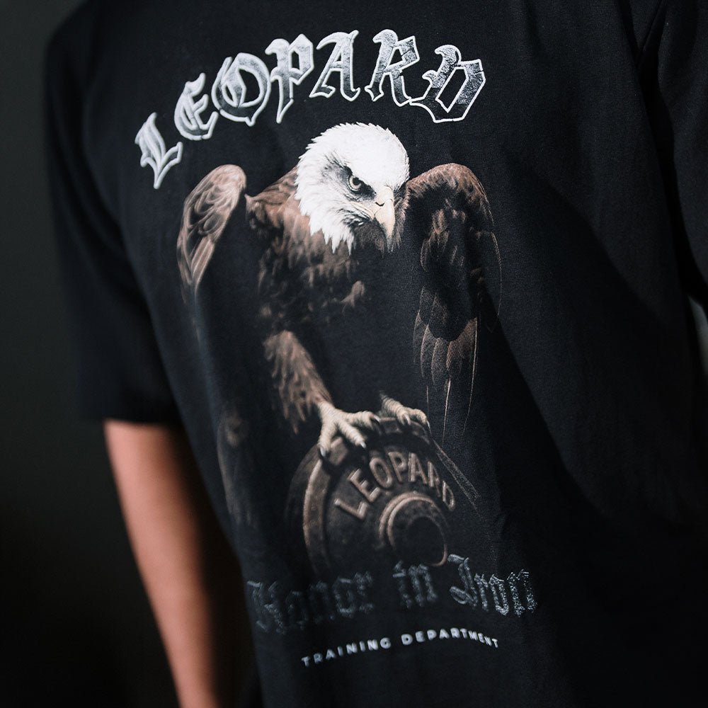 Playera Oversized Tshirt Eagle Honor In Iron