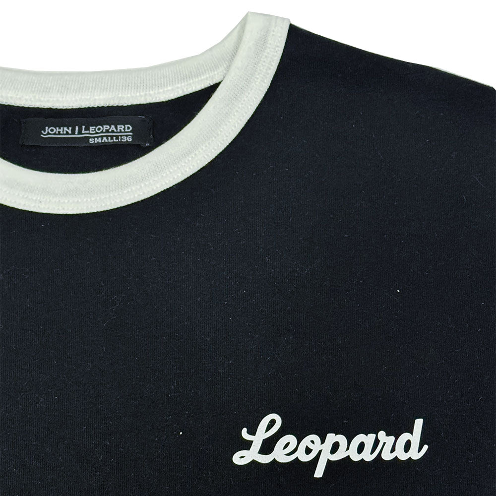 Playera Work Dept. Regular Ringer Black