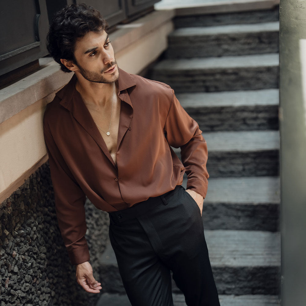 Hidden Loop Shirt Brown