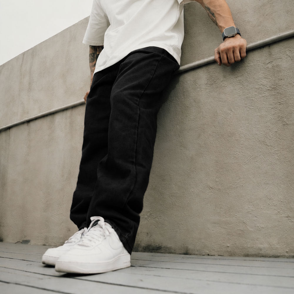 Ultra Relaxed Baggy Jeans Black