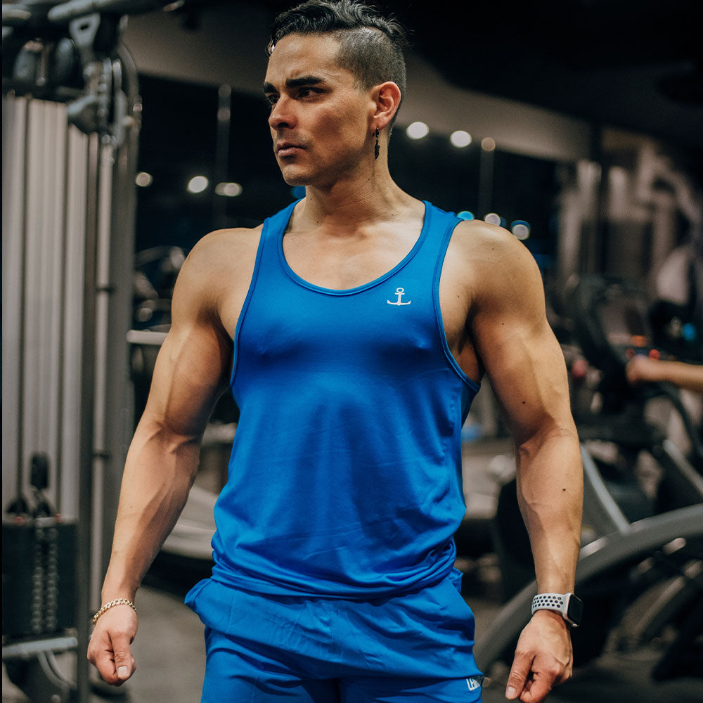 Light Running Tank Royal Blue