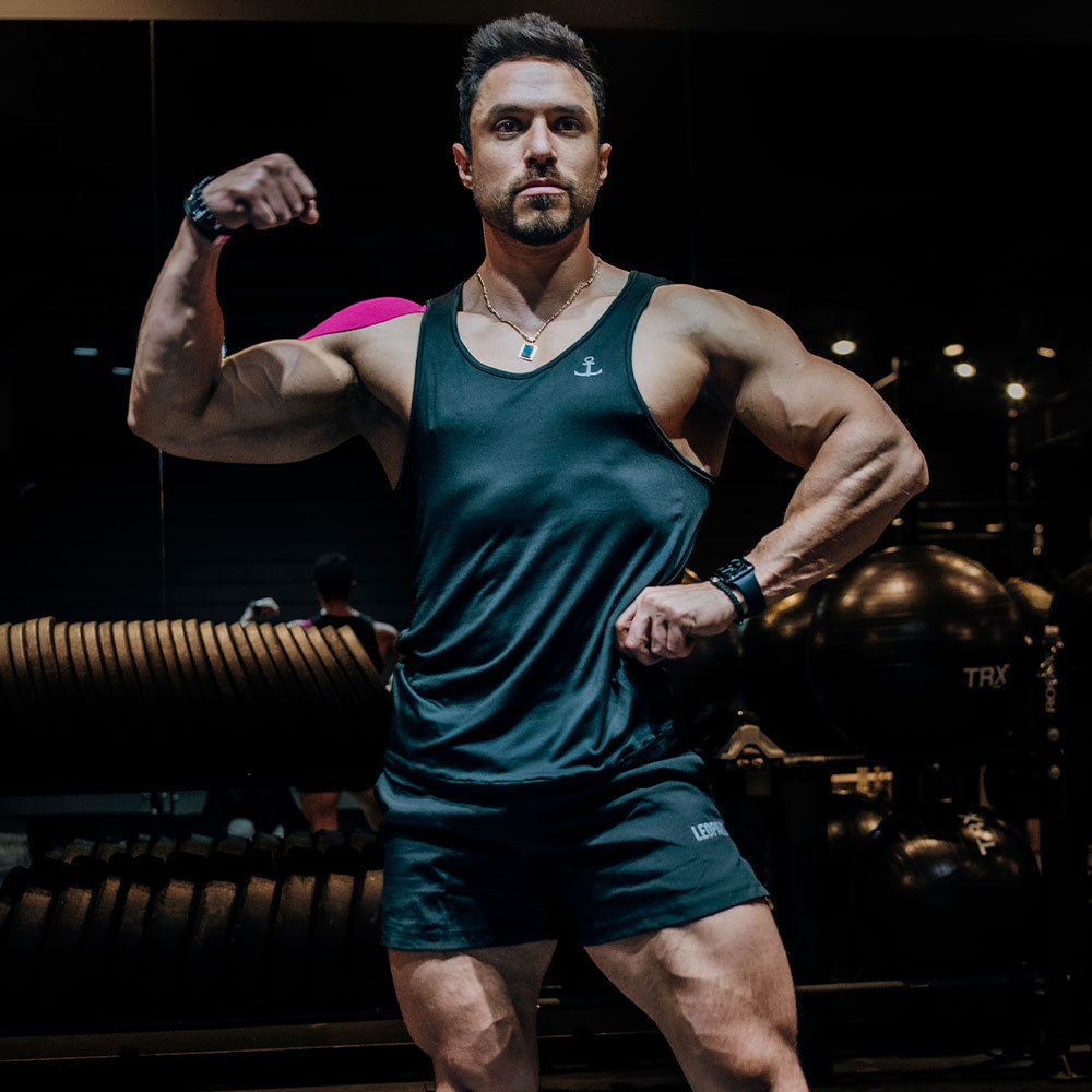 Light Running Tank Black