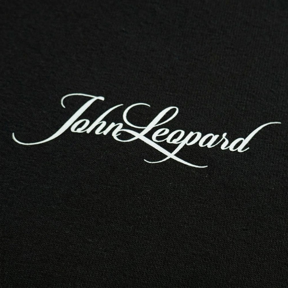 Playera Heritage Logo Slim Ringer Black