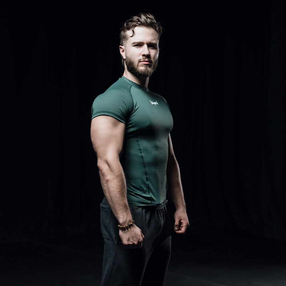 Strike Ops Compression Short Sleeve Dark Green (preventa)