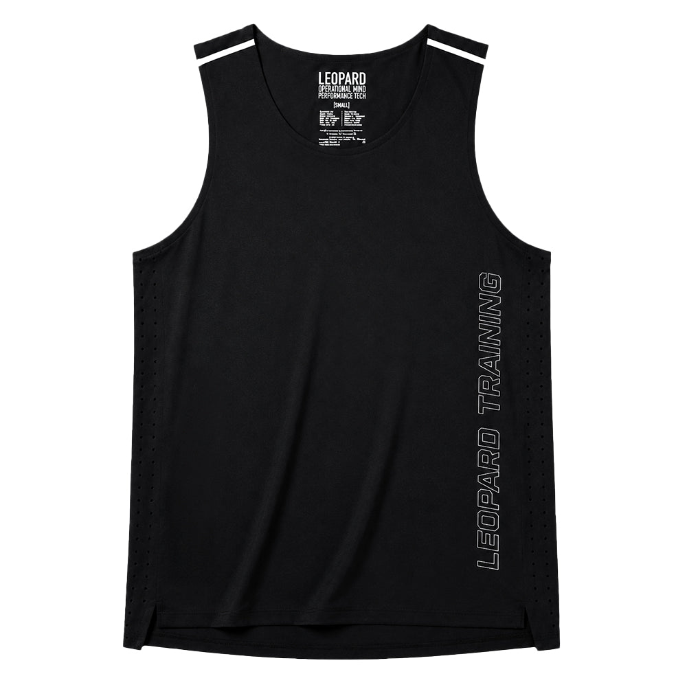 Singlet Tank Performance Tech Aeradry Black Race