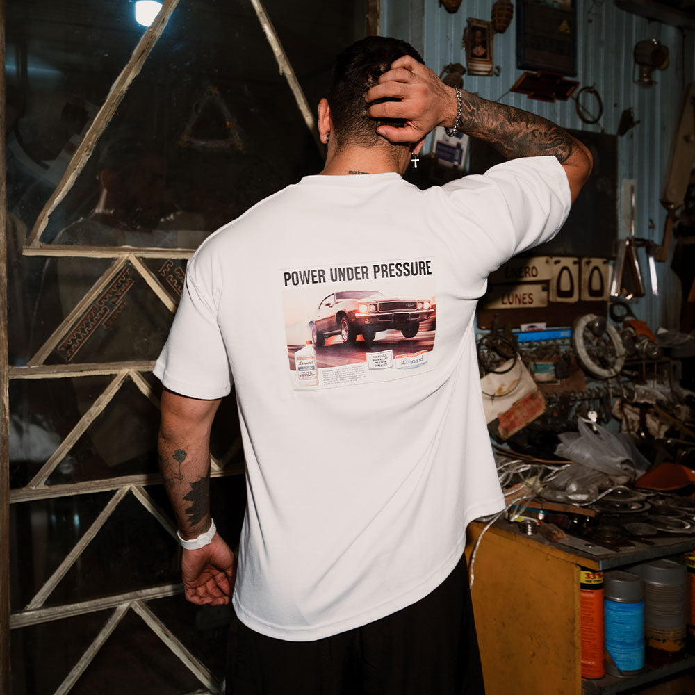 Playera Overdrive High Performance White