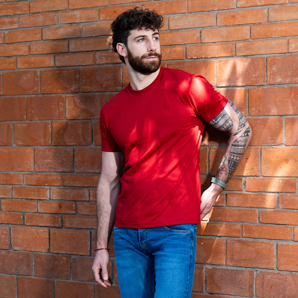 Everyday Regular fit T-Shirt Burgundy